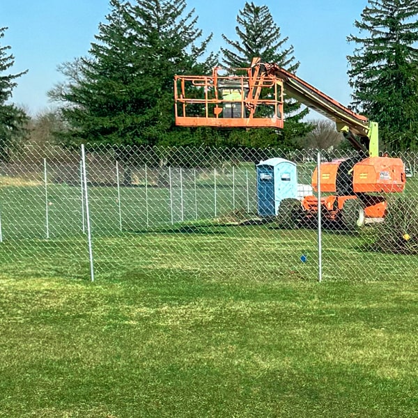the durability of a temporary chain link fence varies based on the material and length of time you need it, but it typically lasts for a few months or up to a year